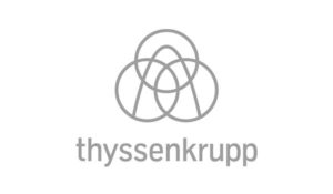 Hier das Logo unseres Kunden Thyssenkrupp