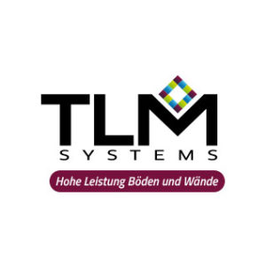 Es ist das Logo des Herstellers der Bodenbeläge aus PVC TLM abgebildet