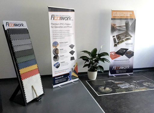 Ein neuer Schauraum für unsere PVC Bodenfliesen